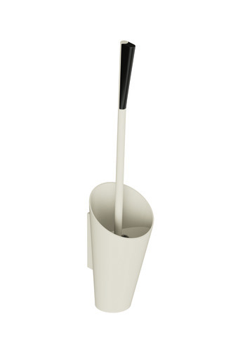 HEWI WC-Bürstengarnitur Serie 801, matt, mit ergonomischem Griff, zur Wandmontage, reinweiß 801.20B100 99