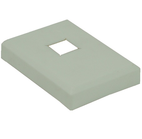 Purmo Abdeckrosette für Wandkonsole für Narbonne, 2 teilig, weiß RAL 9016 AZ1MW0001000100