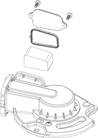 Bosch / Buderus Kanal Gas-Luft-Gemisch 87186496680