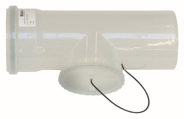 Vaillant Verlängerung 0,25m d:110mm PP mit Revisionsöffnung 0020106387