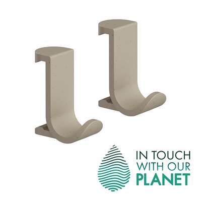 Hansgrohe Handtuchhaken WallStoris Planet Edition Sand (recycelt) 28915210