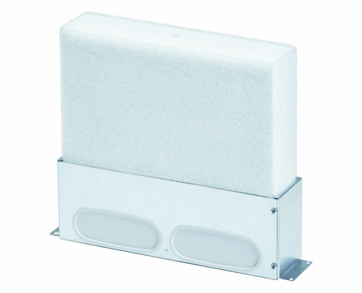 Vaillant Boden-Luftauslass, mit 2 Anschlüssen, für Luftschlauch flach 52x132mm 0020203697