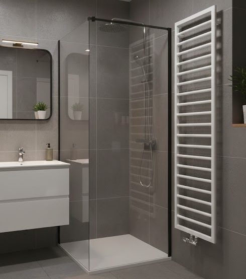 Zehnder Subway SUB-180-060 Badheizkörper H: 183,7 B: 60cm, weiß ZS300360B100000