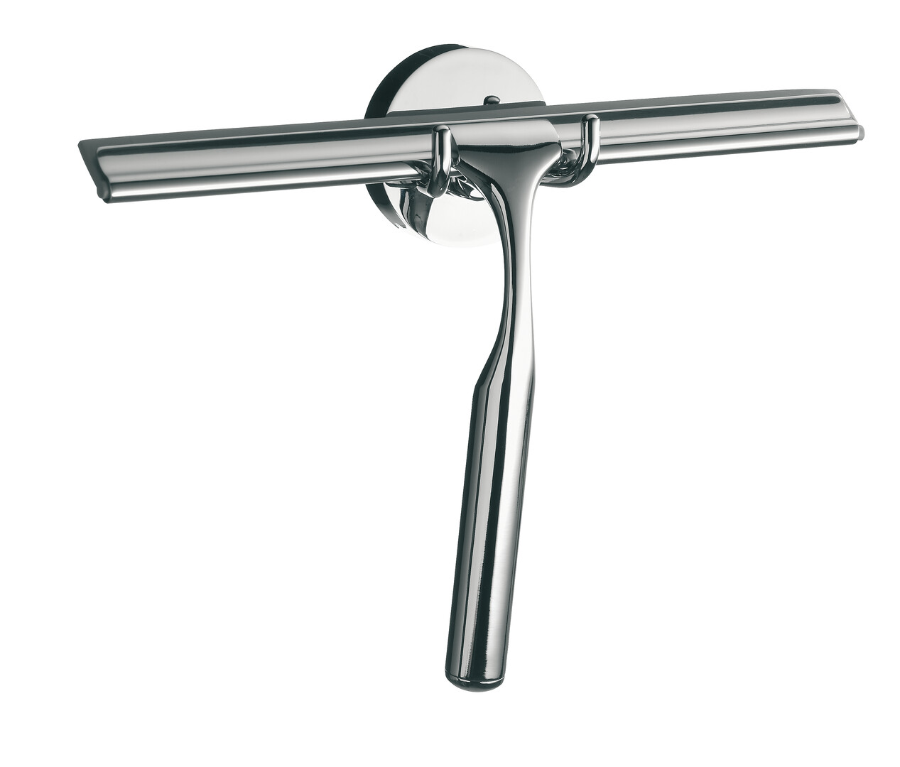 Emco Duschwischer System2 mit Wandhalterung chrom, mit Ersatz-Gummilippe 353400100