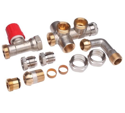 Danfoss Steigrohrventil für 2-Rohranlagen Set RA-KW Heizkörper R 1/2, Rohrleitung G 3/4 AG 013G3344