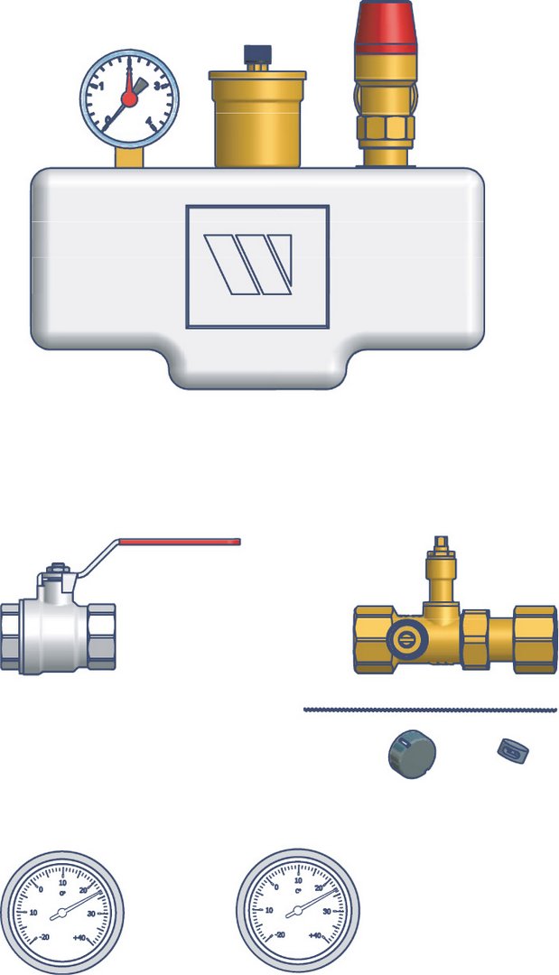 Bosch Solekreissystempaket Zubehör Solewärmepumpen Nr. 1123 7719002837