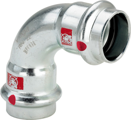 Viega Bogen 90 Grad mit SC Prestabo 1116 in 12mm 605162