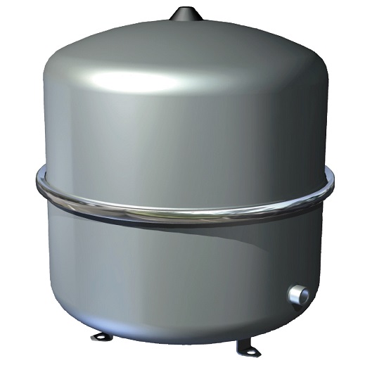 Buderus Logafix Ausdehnungsgefäß BU-S 25 l für Solar, max. 8 bar, silber 7738323763