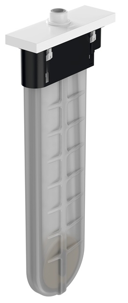 Hansgrohe Wannenrandset sBox square mattweiss 28010700