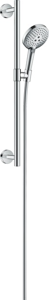 Hansgrohe brauseset Raindance Select S 120 3jet Unica Comfort Brausestange 650mm chrom 26320000