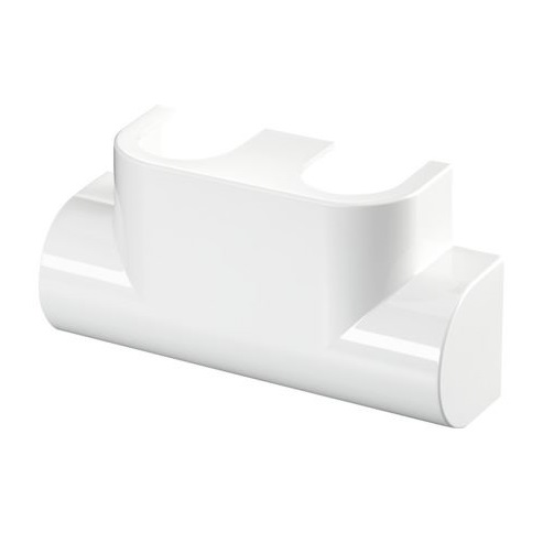 Oventrop Design Abdeckung für "Multiblock T", Eckform, weiß 1184096