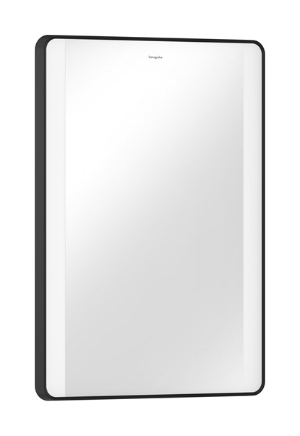 Hansgrohe Spiegel Xarita Lite Q 500/30 mit seitlicher LED Beleuchtung Wandschalter schwarzmatt 54961670