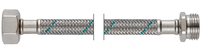 Neoperl NEOFLEX Panzerschlauch DN8 IG x AG, 1/2" x 1/2" 50cm 66861550
