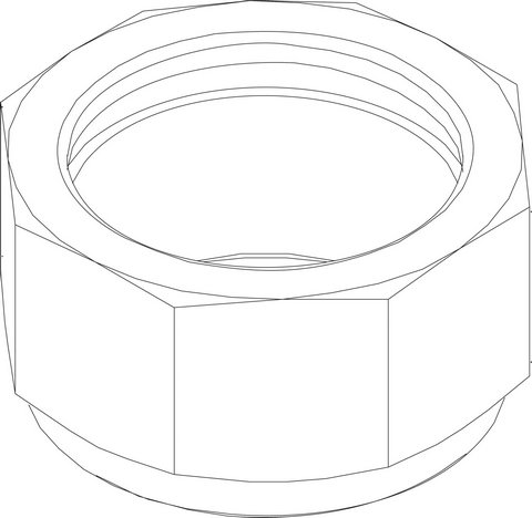 Bosch / Buderus Klemmring Überwurfmutter 3/4" 87377070190