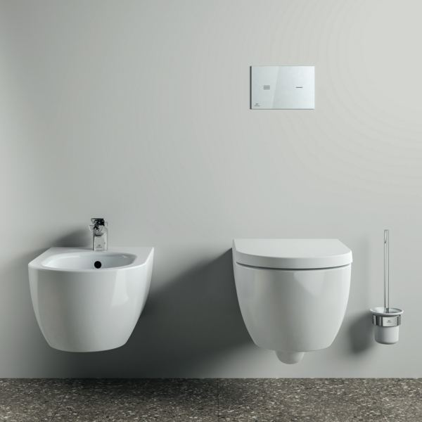 Ideal Standard WC-Bürstengarnitur Conca, rund, chrom T4495AA