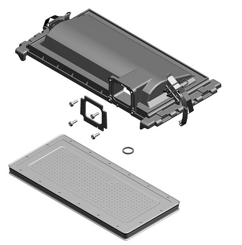 Buderus Brennerhaube 35/45 kW für GB162, für Wärmetauscher 8718600839