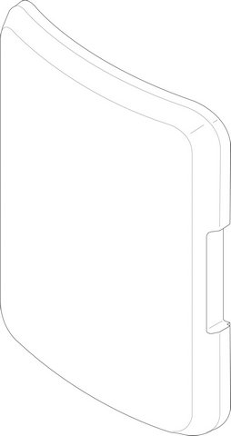 Bosch / Buderus Isolierung Handloch 500 schwarz 8735100273