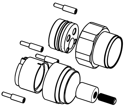 Hansa Verlängerungssatz 20mm 59913591