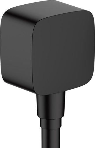 Hansgrohe FixFit Wandanschluss mit Rückflussverhinderer, Mattschwarz 26457670