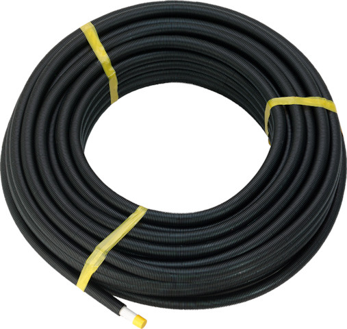 Viega Rohr Sanfix FOSTA 2101 in 20mm Ring 50m mit Schutzrohr schwarz 428921