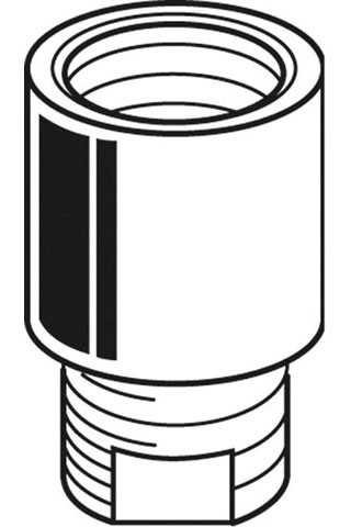 Ideal Standard Rückflussverhinderer für Badearmatur AP, chrom A963287AA