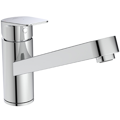 Ideal Standard Küchenarmatur Ceraplan Ausladung 223mm BlueStart, chrom BD310AA