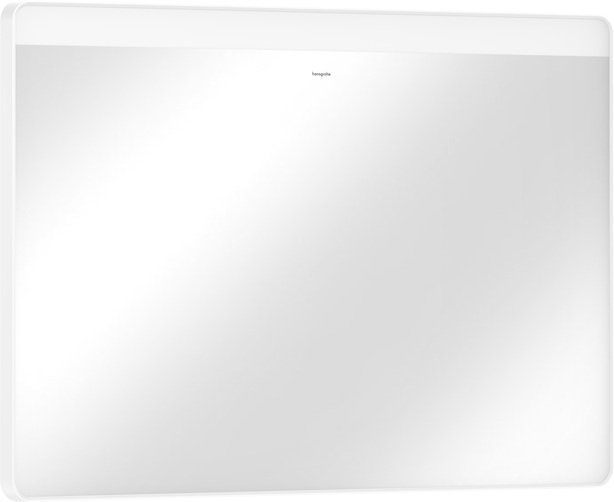 Hansgrohe Spiegel Xarita Lite Q 1000/30 mit horizontaler LED Beleuchtung Wandschalter weiß matt 54959700