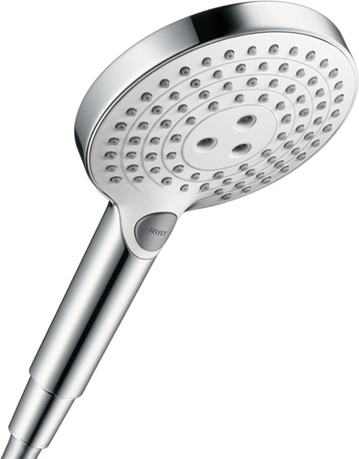 Hansgrohe Handbrause Raindance Select S 120 3jet EcoSmart weiss/chrom 26531400