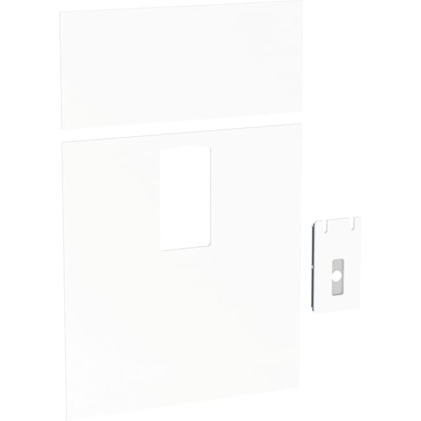 Geberit Frontverkleidung für Monolith für Waschtisch-Element, B: 73cm Glas weiß 242.702.SI.1