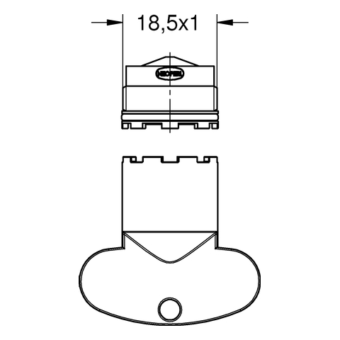 Grohe Mousseur für Einhandmischer, 13989000