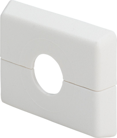 Viega Rosette 1079.5 in 60x45x10x15mm Kunststoff weiß RAL 9010 132781