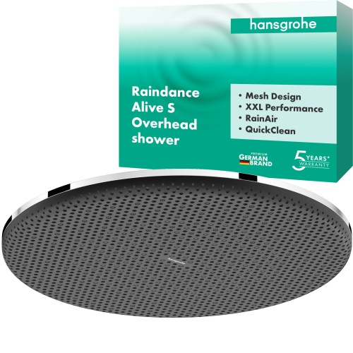 Hansgrohe Kopfbrause Raindance Alive S 300 1 jet chrom 24520000
