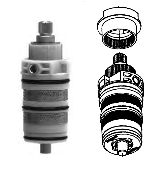 HSK Thermostatkartusche E98541-KT58