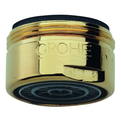 Grohe Mousseur Durchflussklasse A 15l/min bei 3 bar M24x1 gold 13929G00