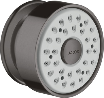 Hansgrohe Seitenbrause Axor 1jet rund brushed black chrom 28464340