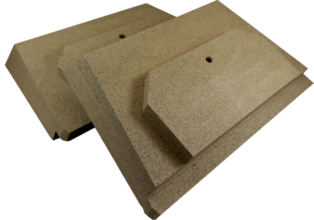 Wolf Schamottstein, 2-teilig für MK 350-530 1610065