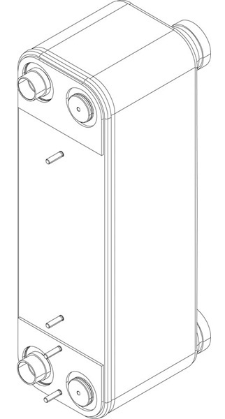 Bosch Verdampfer ACH112AM- 080 Alfa Laval 8738206734