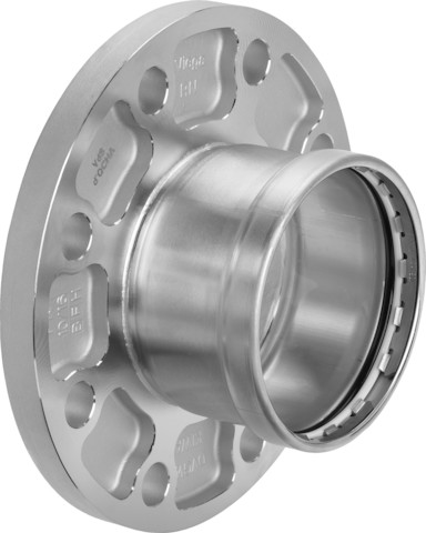 Viega Flanschübergang Sanpress Inox XL 2359XL in 64mm(DN50) Edelstahl 616809