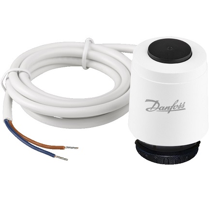 Danfoss Thermischer Stellantrieb TWA-K/NC M30 x 1,5, 24 V ac/dc, Kabel 10m 088H3149