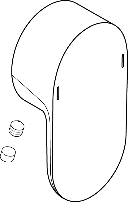 Ideal Standard Griff, komplett, 28er A861079AA