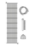 Vaillant Kompaktkollektor VWZ KK 10 Wärmequelle für Sole/Wasser-Wärmepumpen 0020022302