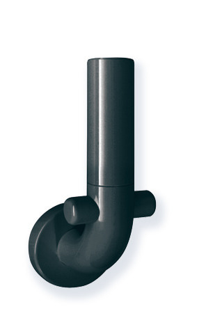 HEWI Reservepapierhalter Serie 801, H: 161mm, T: 91mm, anthrazitgrau 801.21.201 92