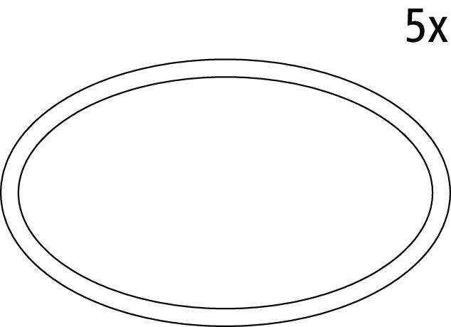 Kermi Set O-Ring für POINT Komplett-Duschboard (BA E65) 2534285