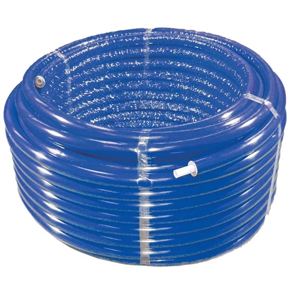 Wavin Tigris Rohr 16x2mm Rolle, 9mm isoliert, Länge=50m, blau, Mehrschicht-Verbundrohr 3071220