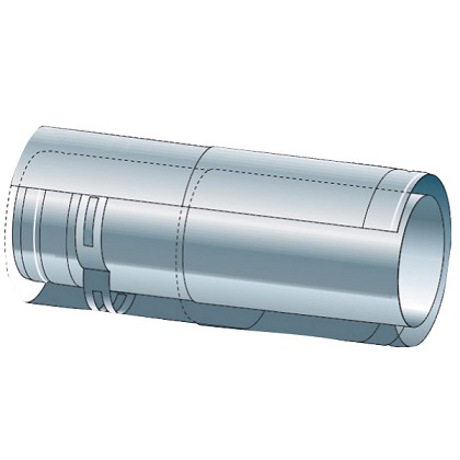 Buderus Übergang Kunststoff-Edelstahl konzentrisch DN80/125mm 7747222509