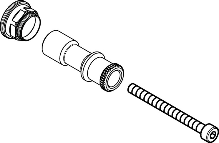 Hansgrohe Griffadapter Absperrventil 95256000