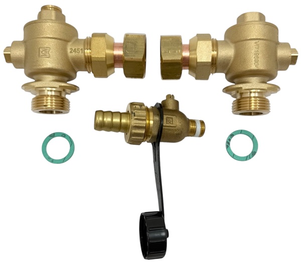 Viessmann Konsolenarmaturen Heizwasser 7825640