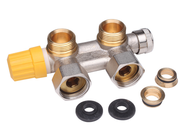 Danfoss Anschlussarmatur VHS-UN 3/4" Eck 013G4743
