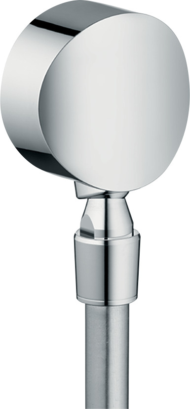Hansgrohe Schlauchanschluß Fixfit S DN15 chrom mit Rückflussverhinderer und Kugelgelenk 27506000