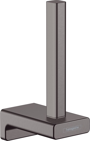 Hansgrohe Ersatzpapierrollenhalter AddStoris brushed black chrom 41756340
